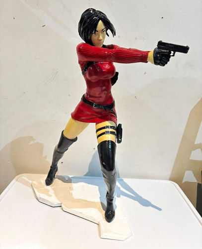 Ada wong resident evil painted - ada,