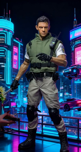 Scale resident evil chris - 1/6,